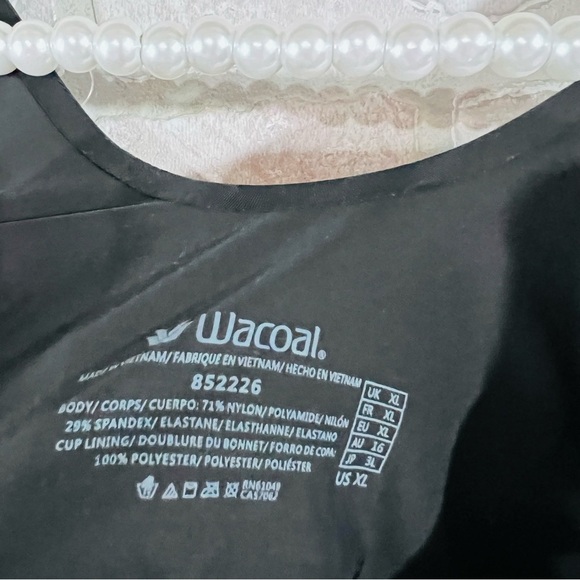 Wacoal NWT Everyday Soft Cup Bra in Black Size XL Fits D/DD Cup Style 85226 - Picture 5 of 7